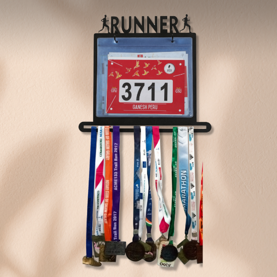 Picture of Runner Medal Hanger & Race Bib Display Unit