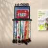 Picture of Marathoner Medal Hanger & Race Bib Display Unit